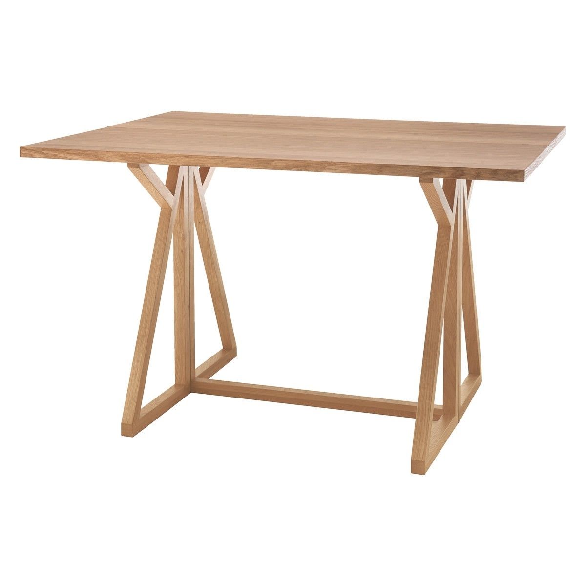 Folding Dining Tables Regarding Popular Heath 2 4 Seat Oak Folding Dining Table (View 4 of 25)