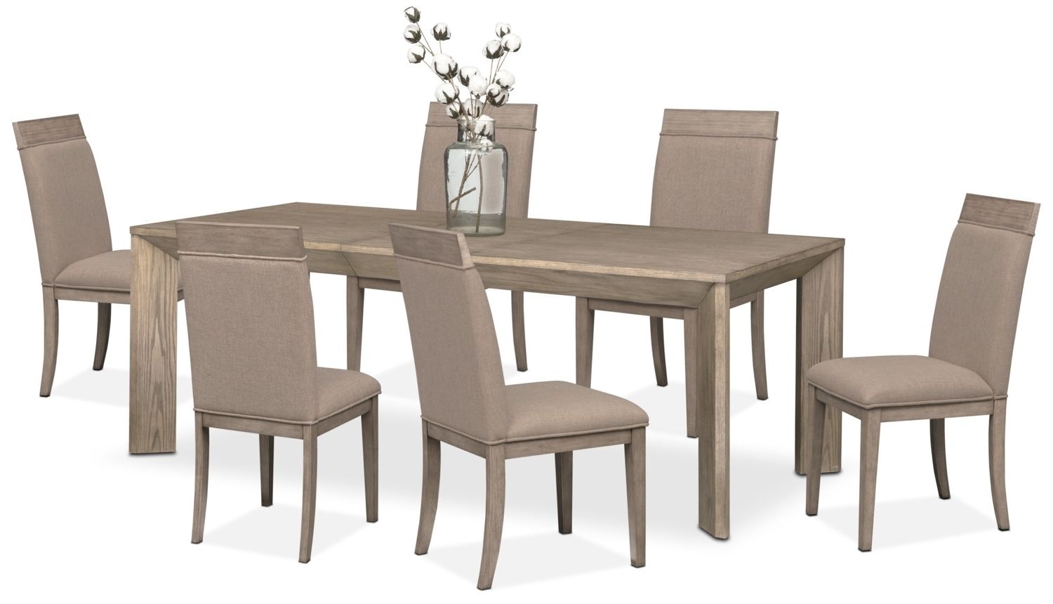 Gavin 7 Piece Dining Sets With Clint Side Chairs With Famous Gavin Table And 6 Side Chairs – Graystone (Photo 1 of 25)