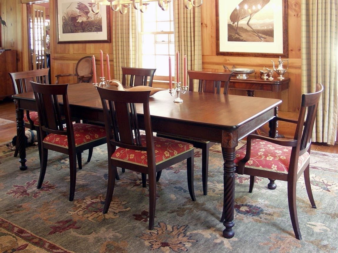 Featured Photo of 25 Inspirations Mahogany Dining Table Sets