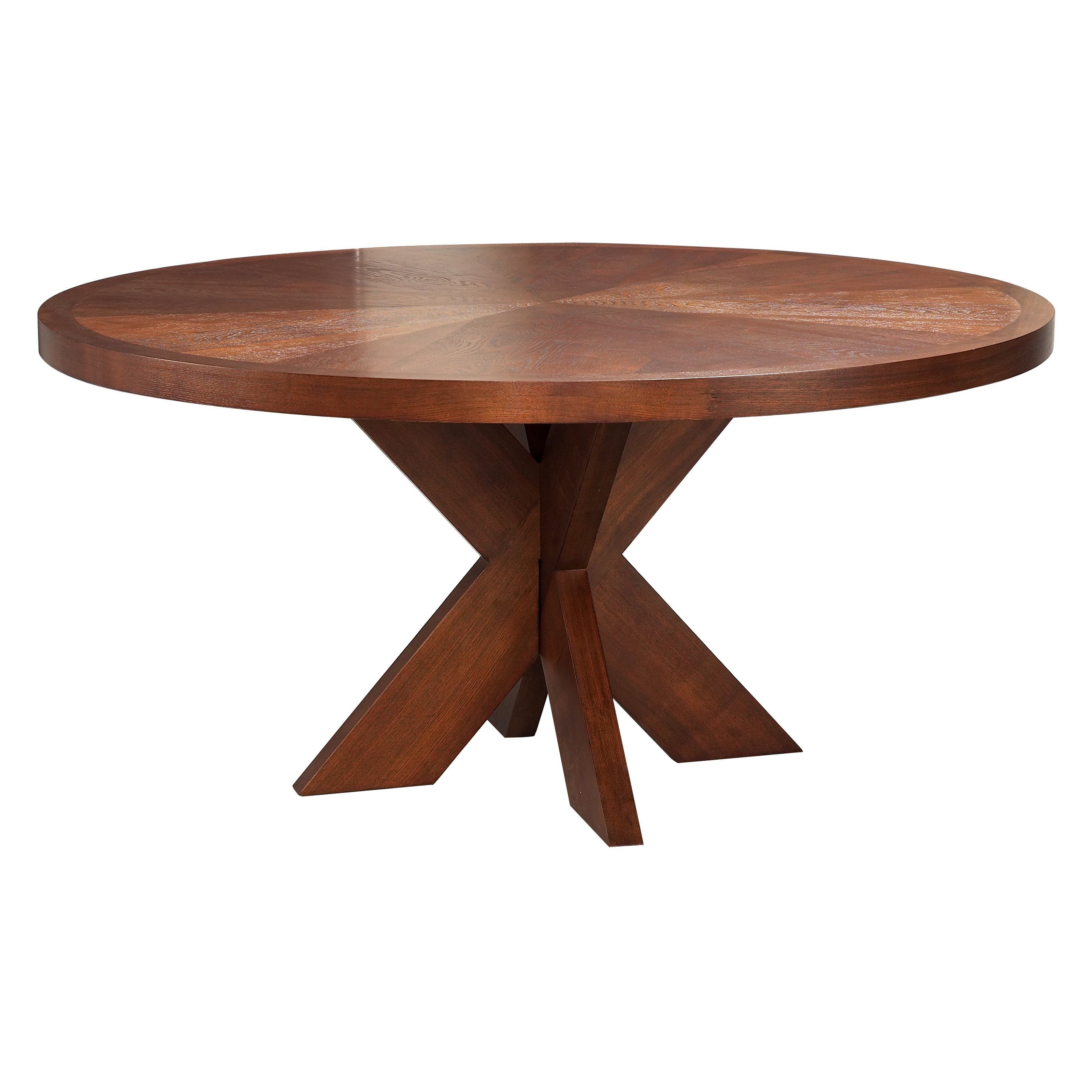 Hudson Round Dining Tables Within Favorite Have To Have It. Hudson Round X Base Dining Table – Mocha $415.98 (Photo 5 of 25)