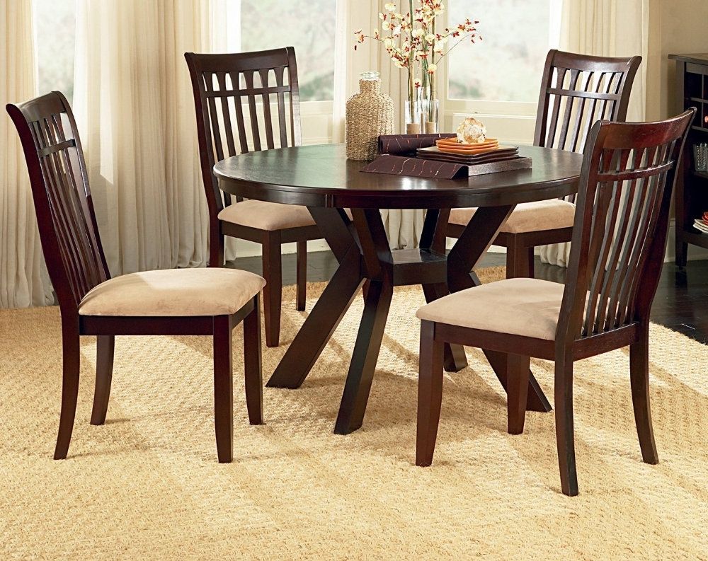Latest Cheap Round Dining Tables With Regard To Dining Table: Magnificent Furniture For Dining Room Decoration With (View 4 of 25)