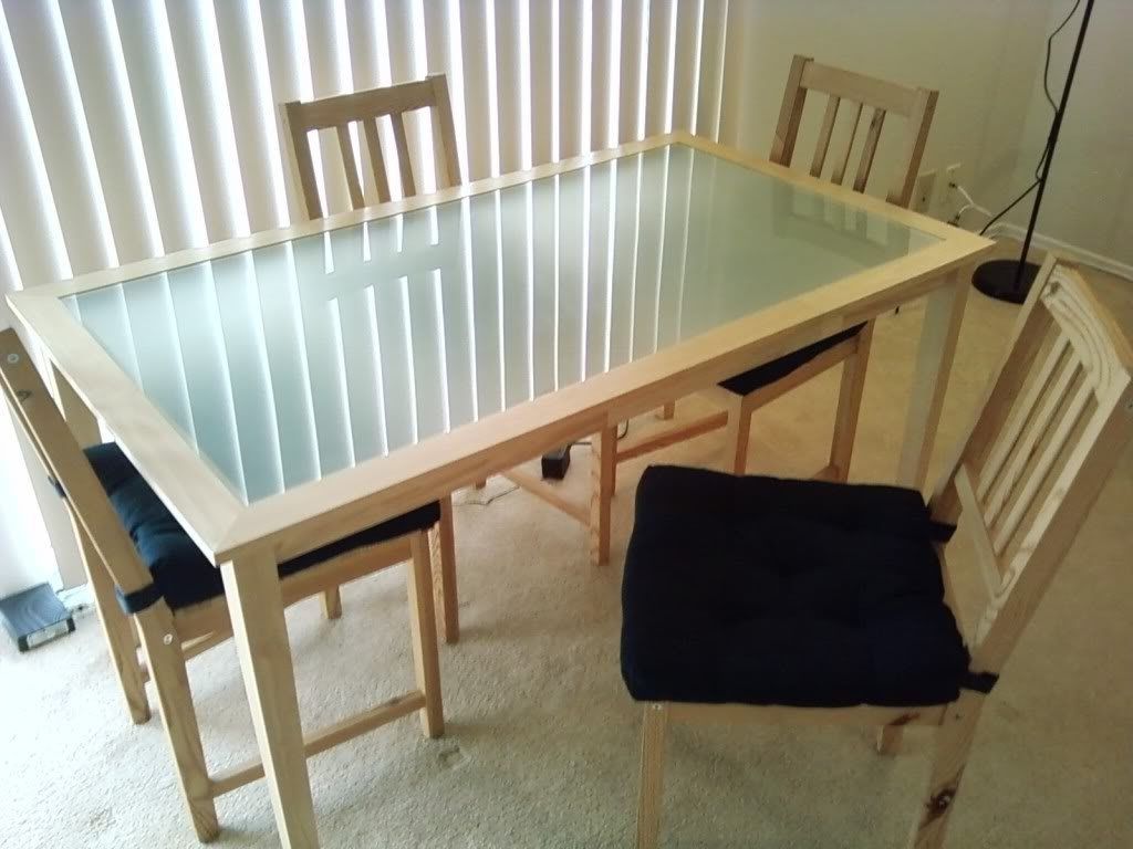 Latest Dining Table Ikea Glass — Jherievans Pertaining To Ikea Round Dining Tables Set (Photo 23 of 25)