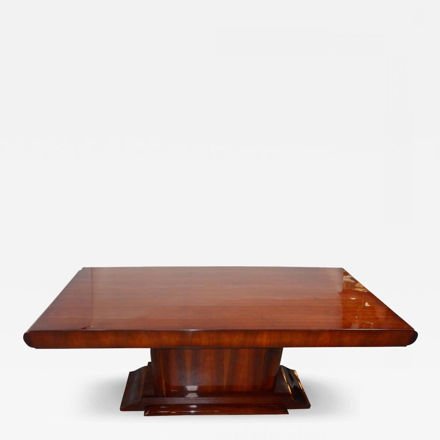 Leon Dining Tables Pertaining To Widely Used Léon Jallot – Dining Tableleon Jallot, C. 1920s (Photo 11 of 25)