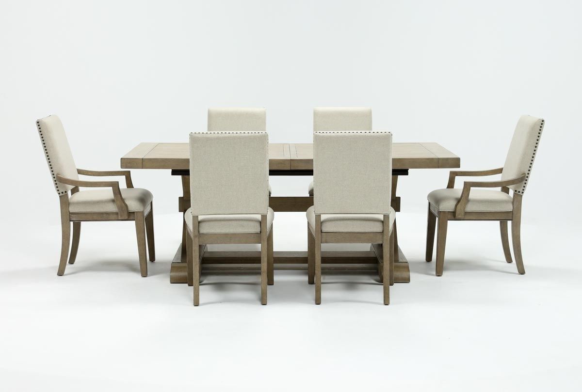 Living Spaces With Regard To Popular Walden 7 Piece Extension Dining Sets (Photo 1 of 25)