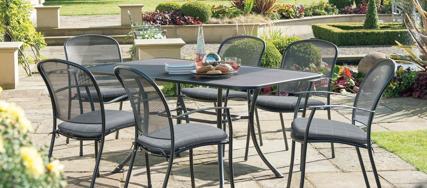 Luxury Metal Garden Furniture – Kettler Official With Regard To Cora 5 Piece Dining Sets (Photo 25 of 25)