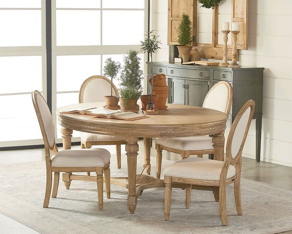 Featured Photo of 2024 Latest Magnolia Home English Country Oval Dining Tables