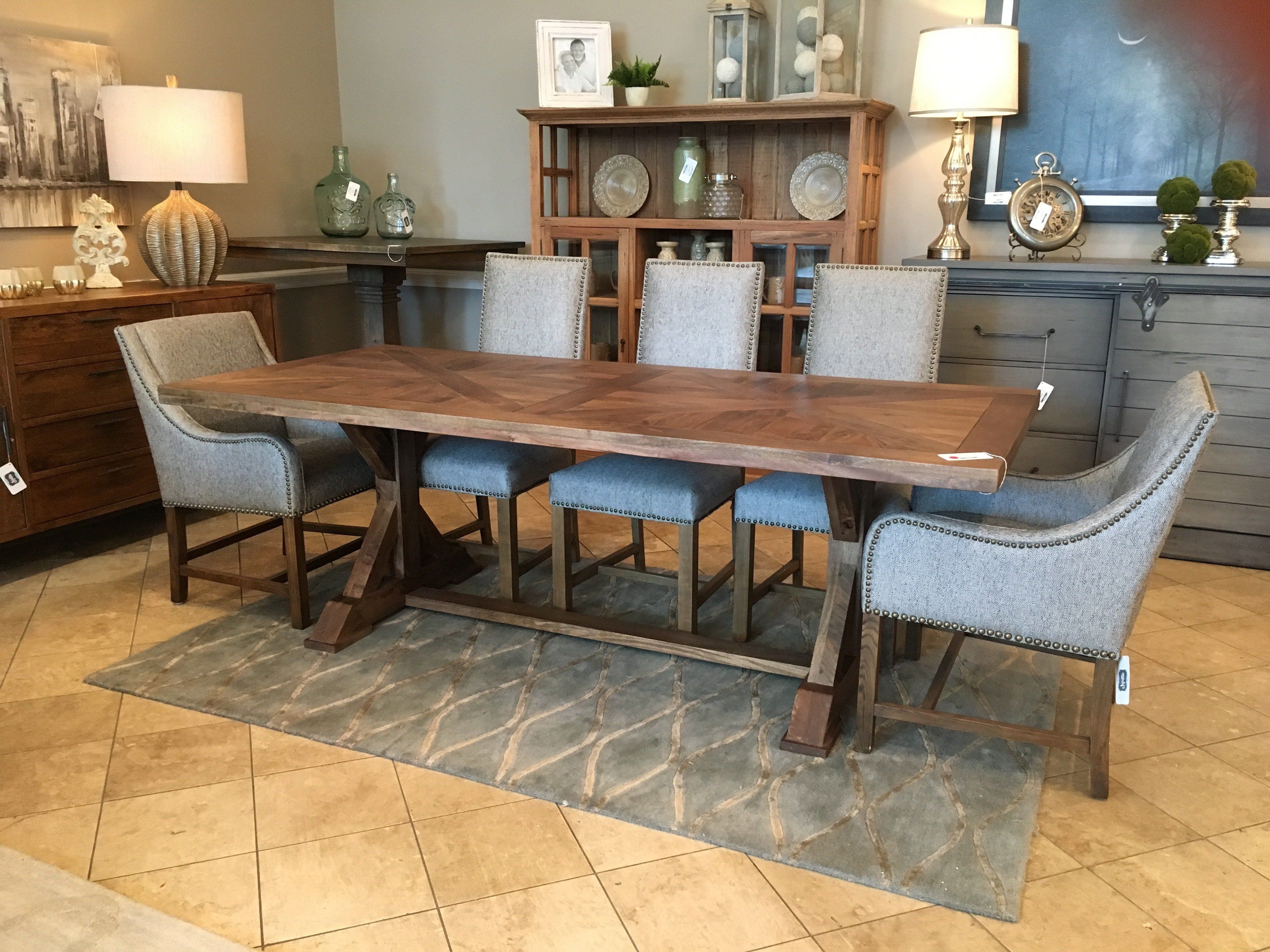 Magnolia Home Shop Floor Dining Tables With Iron Trestle Inside Favorite Magnolia Home Trestle Dining Table Inspirational Asheville  (View 21 of 25)