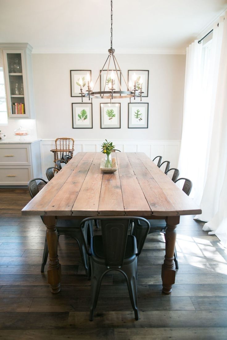 Magnolia Home White Keeping 96 Inch Dining Tables For Well Liked This Is What It's Really Like To Be On Hgtv's 'fixer Upper' (View 10 of 25)