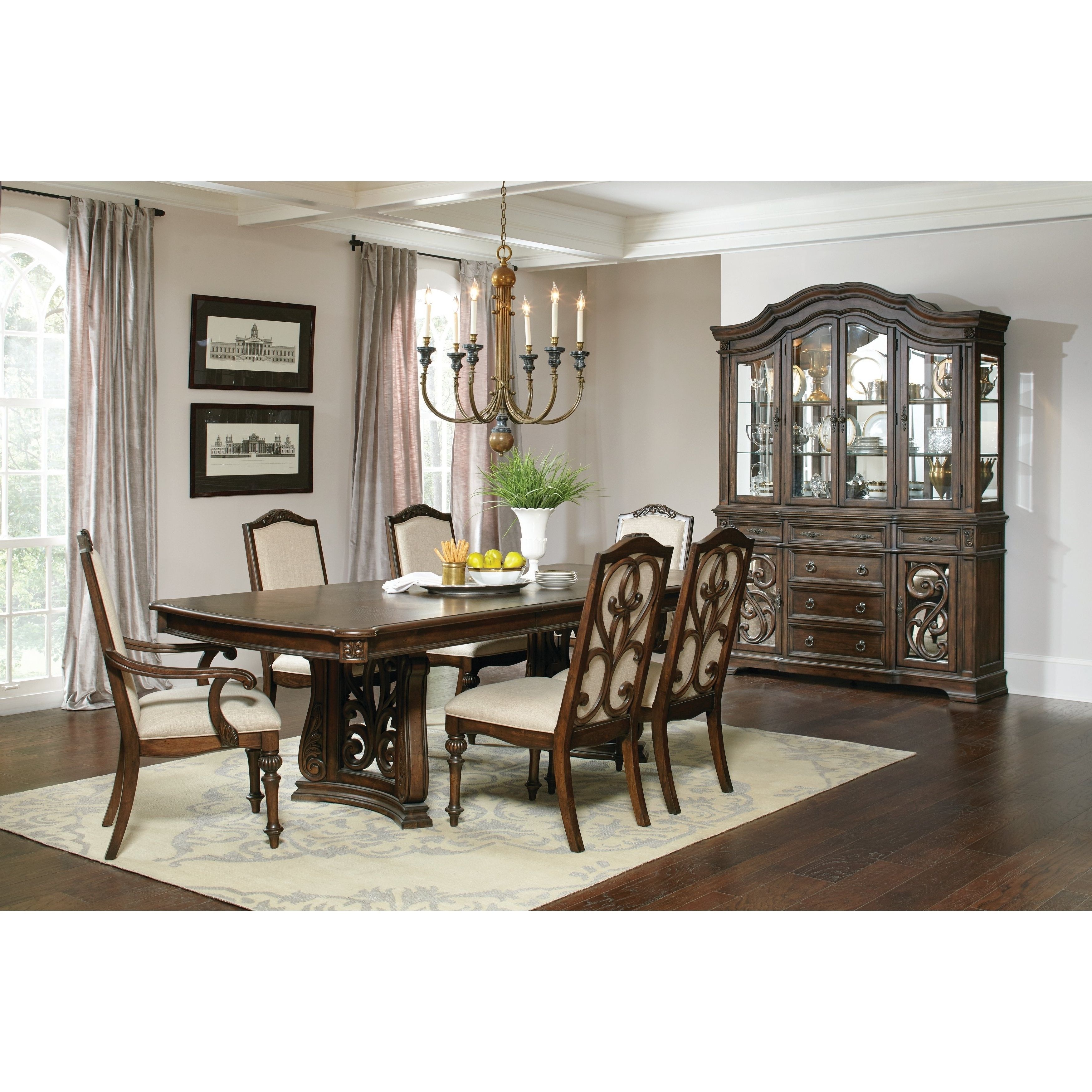 Most Current Shop Ilana Traditional Antique Java Formal Dining Table – Brown – On With Regard To Java Dining Tables (Photo 17 of 25)