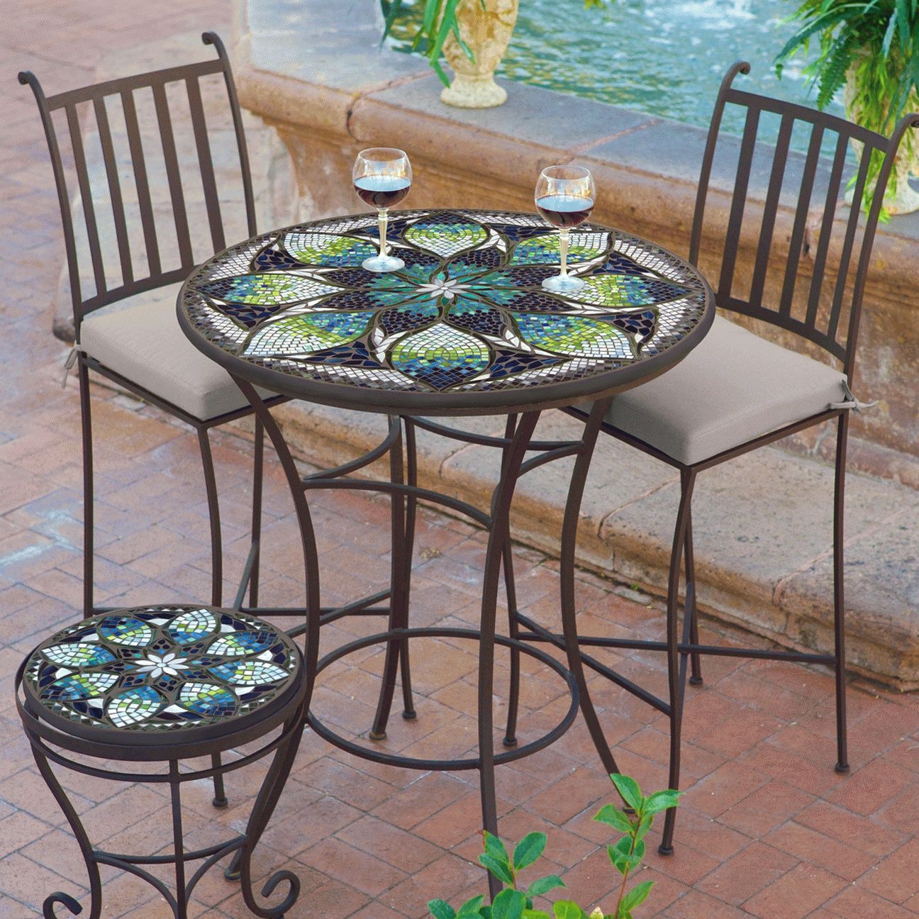 Most Popular Mosaic Dining Tables For Sale Inside Neille Olson – Knf Designs (Photo 8 of 25)
