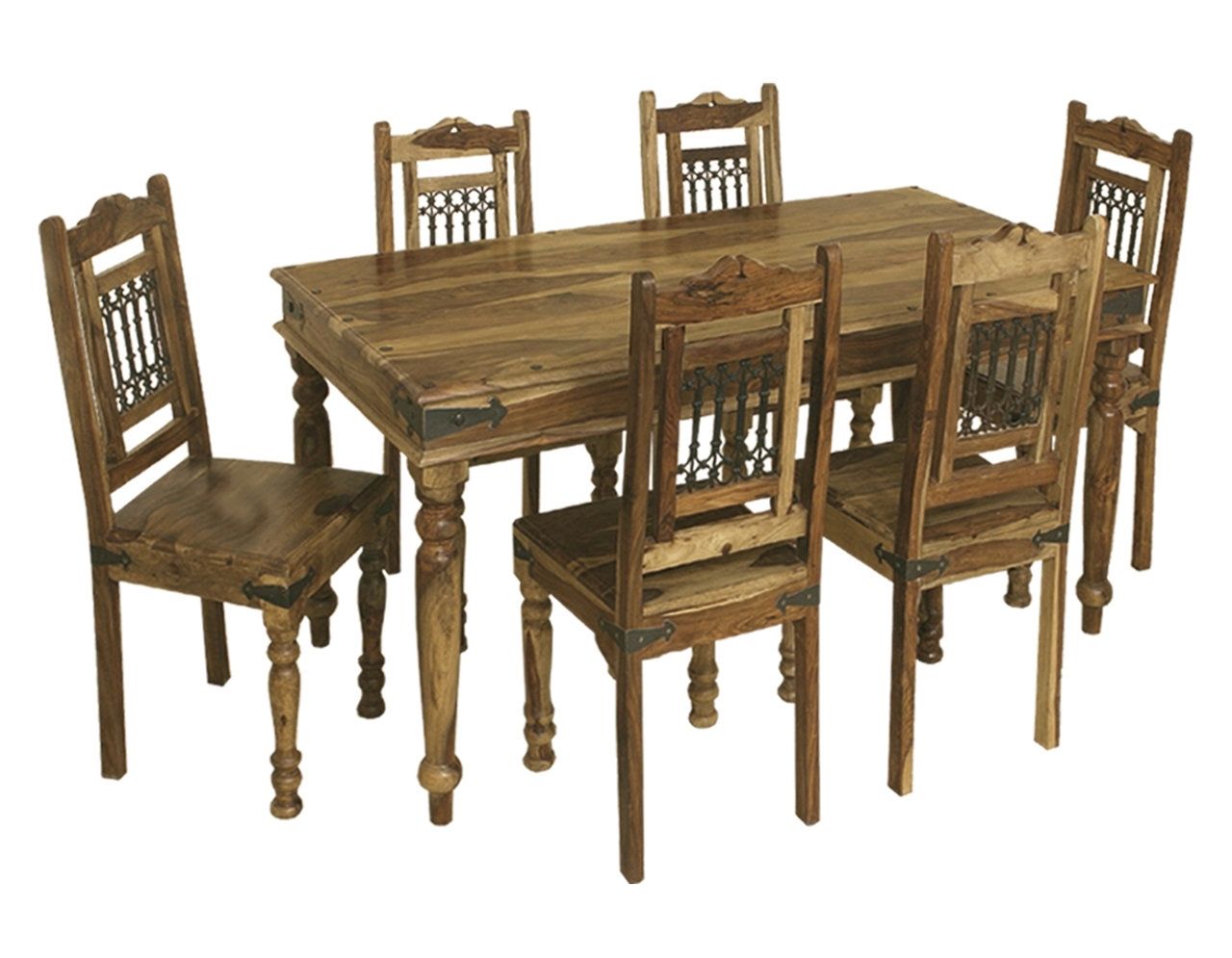 Most Recent Bali Sheesham 1.8 Dining Table Throughout Bali Dining Tables (Photo 16 of 25)