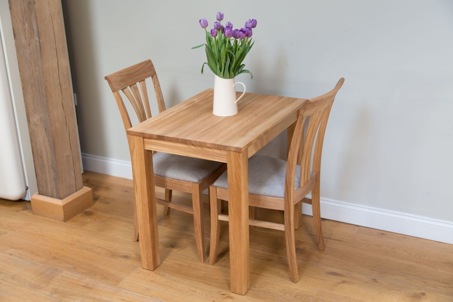 Most Recent Two Seater Dining Tables In Small Solid Oak Dining Table (Photo 1 of 25)