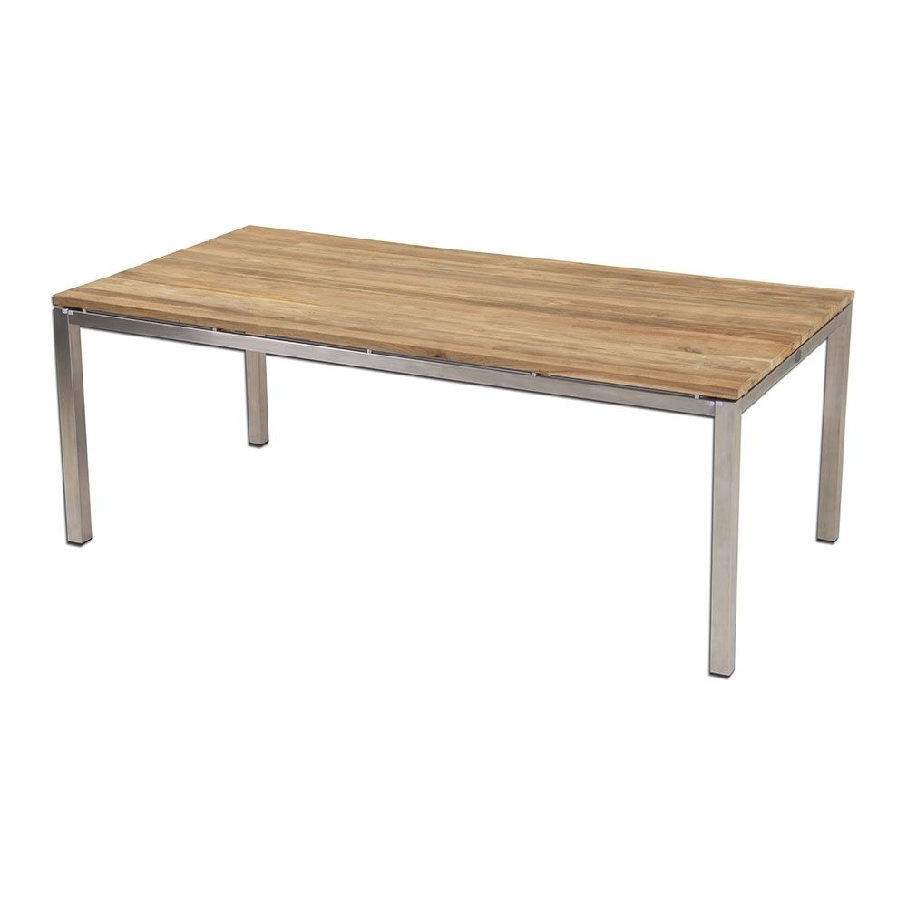Most Recently Released Essence Outdoor – Brazil Recycled Teak Dining Table Plank Top 290 Inside Outdoor Brasilia Teak High Dining Tables (View 17 of 25)