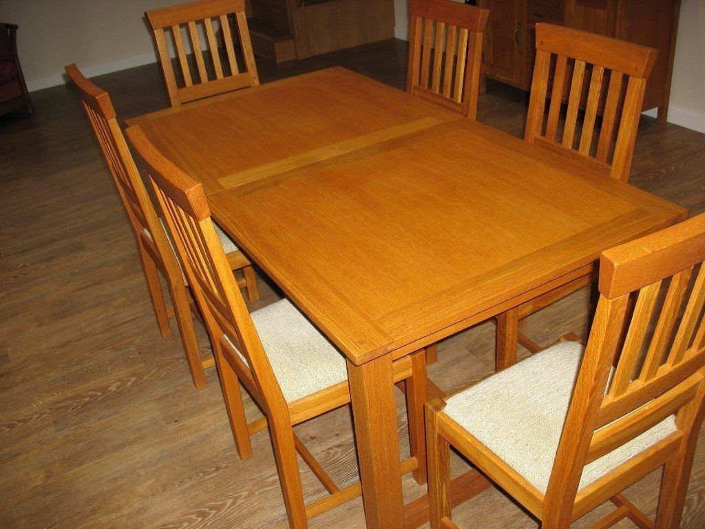 Featured Photo of 2024 Latest Oak Dining Suite