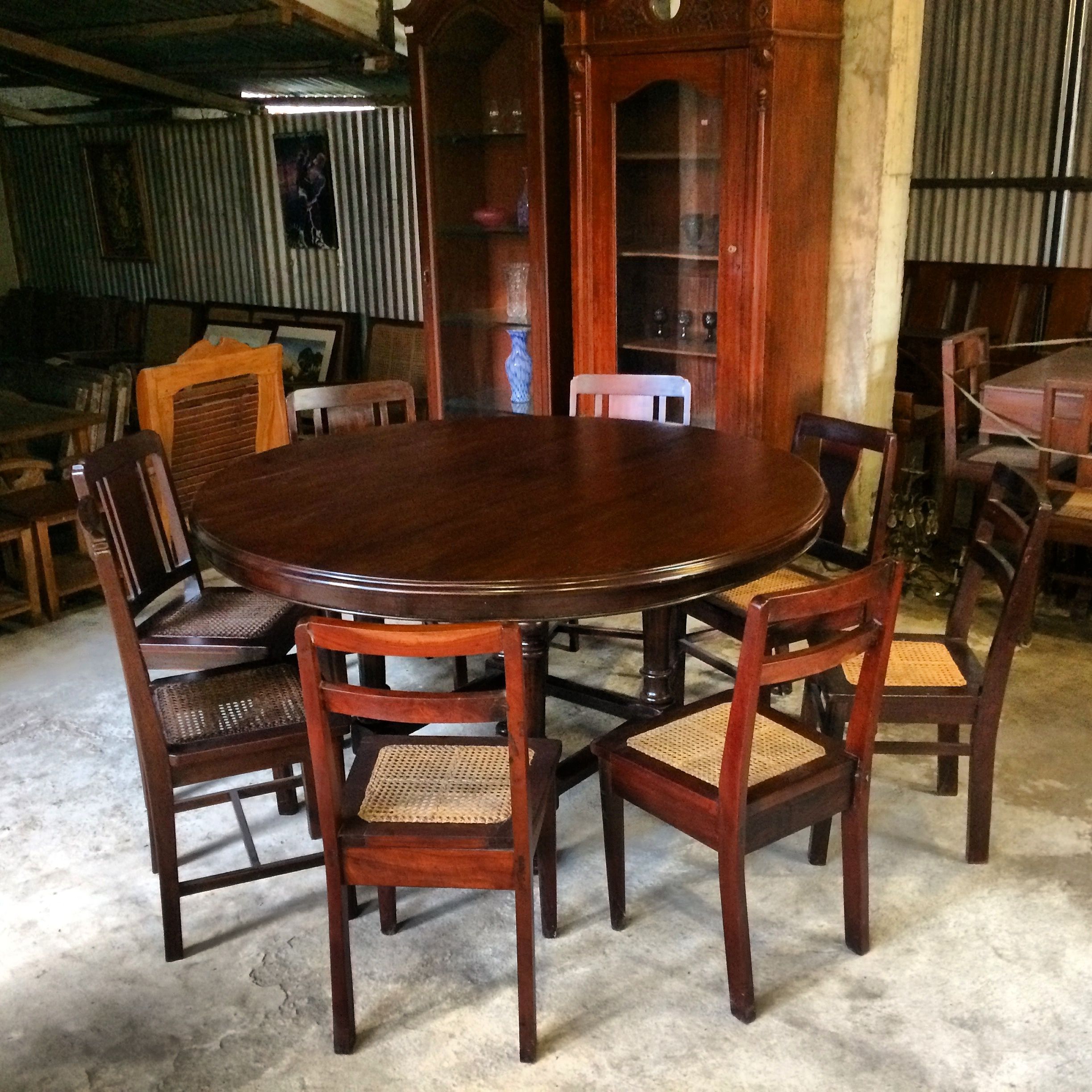My 6 7 Seater Vintage — Narra Dining Table —  (View 15 of 25)