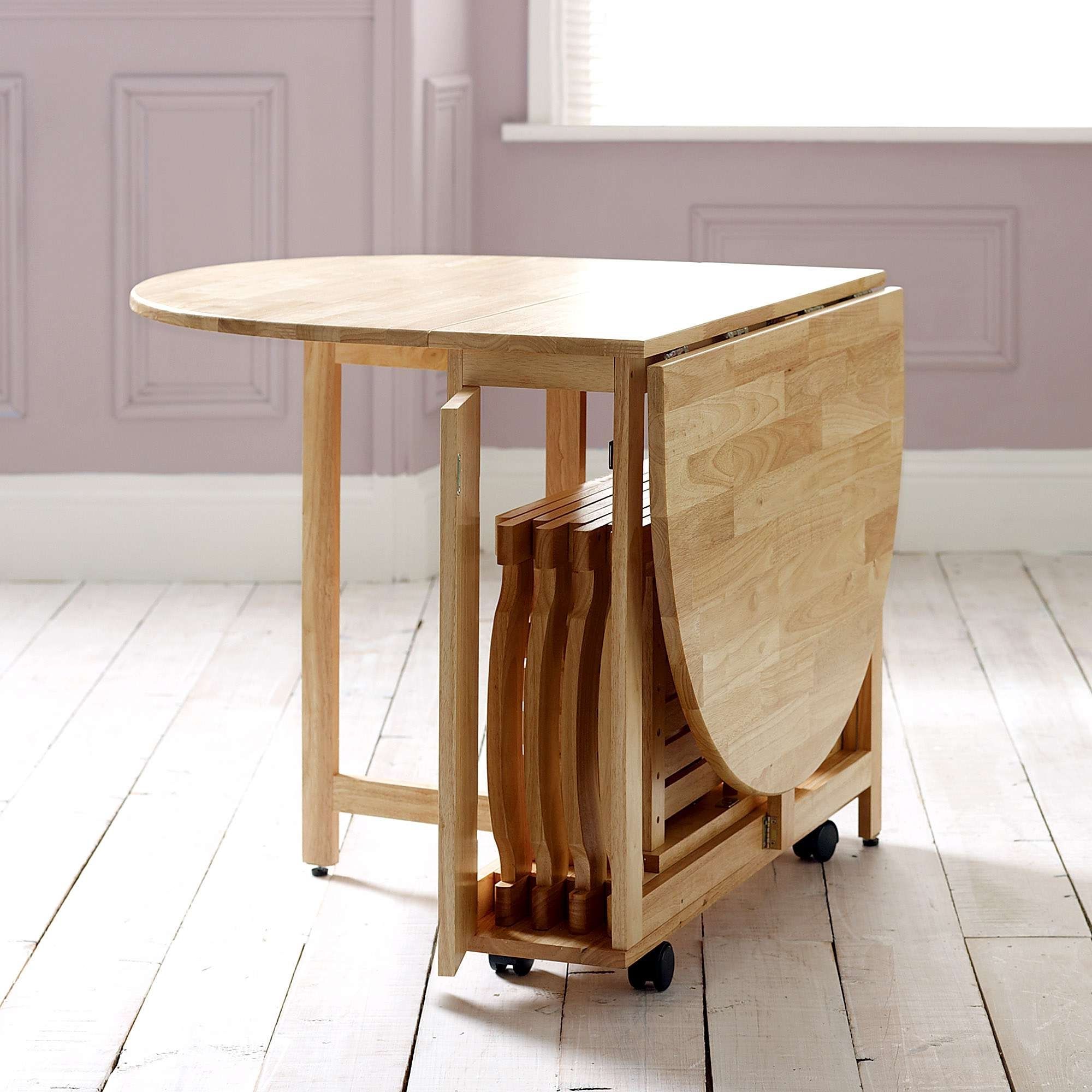 Newest Choose A Folding Dining Table For A Small Space – Adorable Home Within Oval Folding Dining Tables (View 1 of 25)