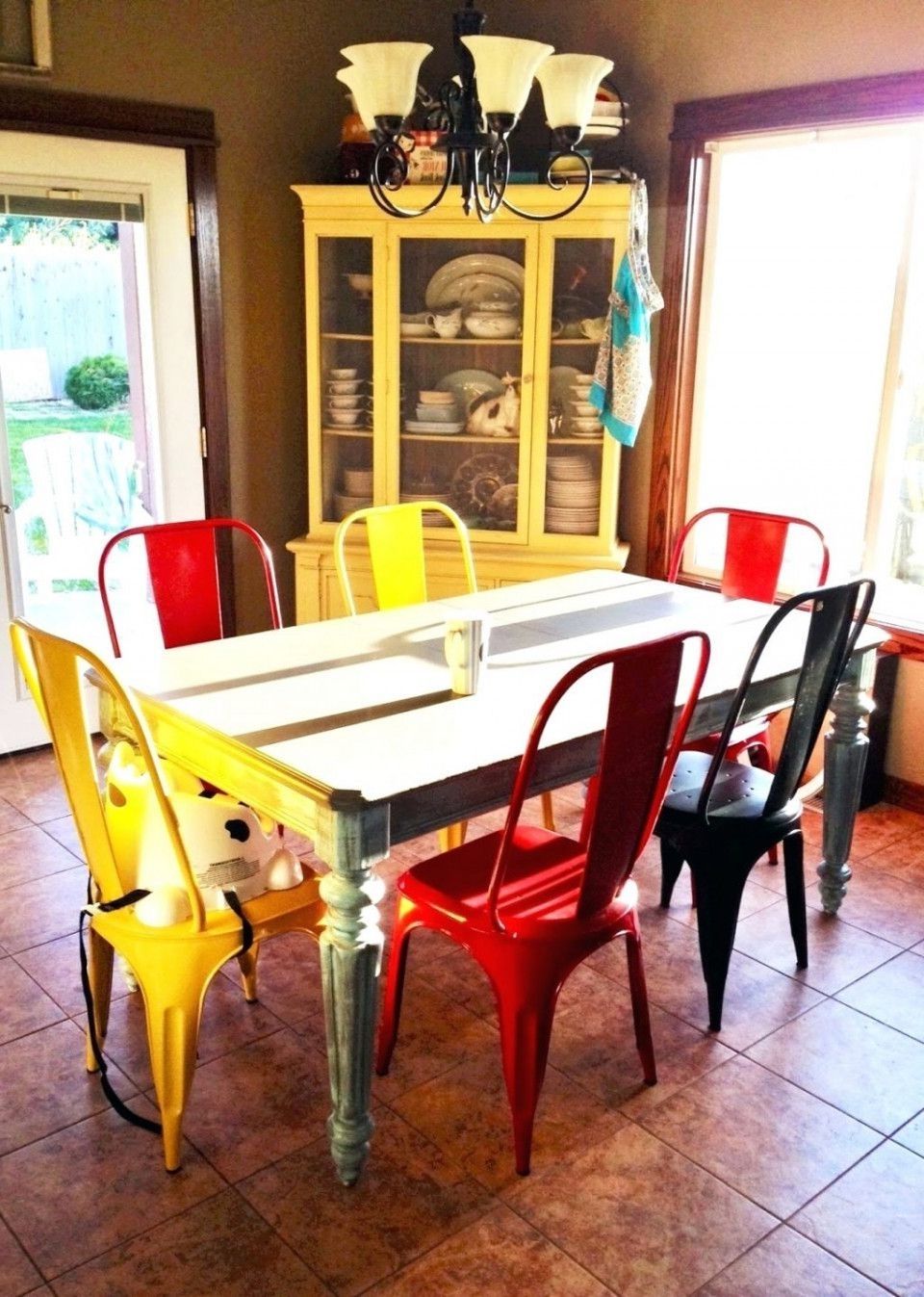 Newest Colourful Dining Tables And Chairs With 99+ Multi Coloured Dining Chairs – Modern Style Furniture Check More (Photo 25 of 25)