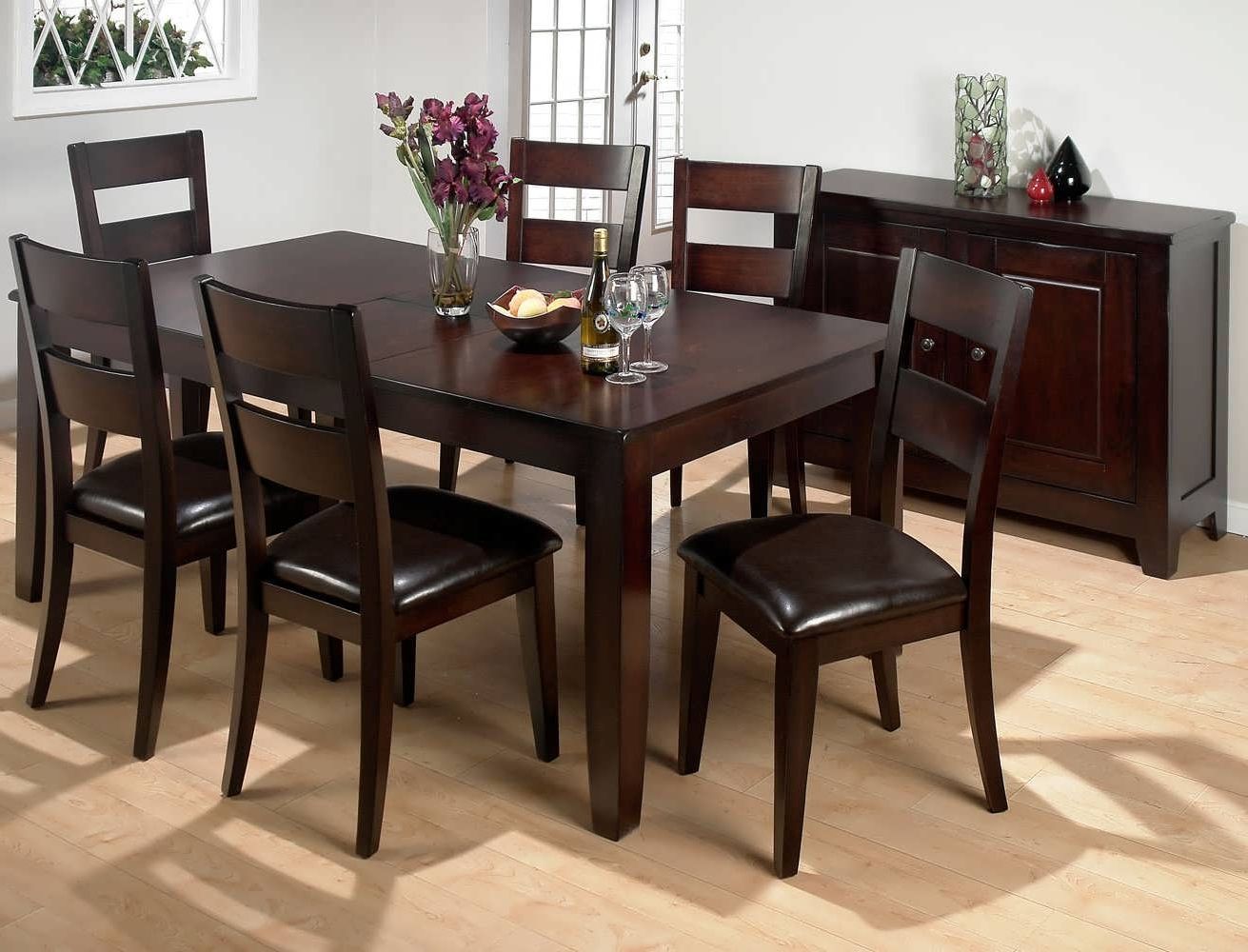 Newest Dining Tables. Extraordinary Tall Square Dining Table: Tall Square Pertaining To Dark Wood Square Dining Tables (Photo 14 of 25)