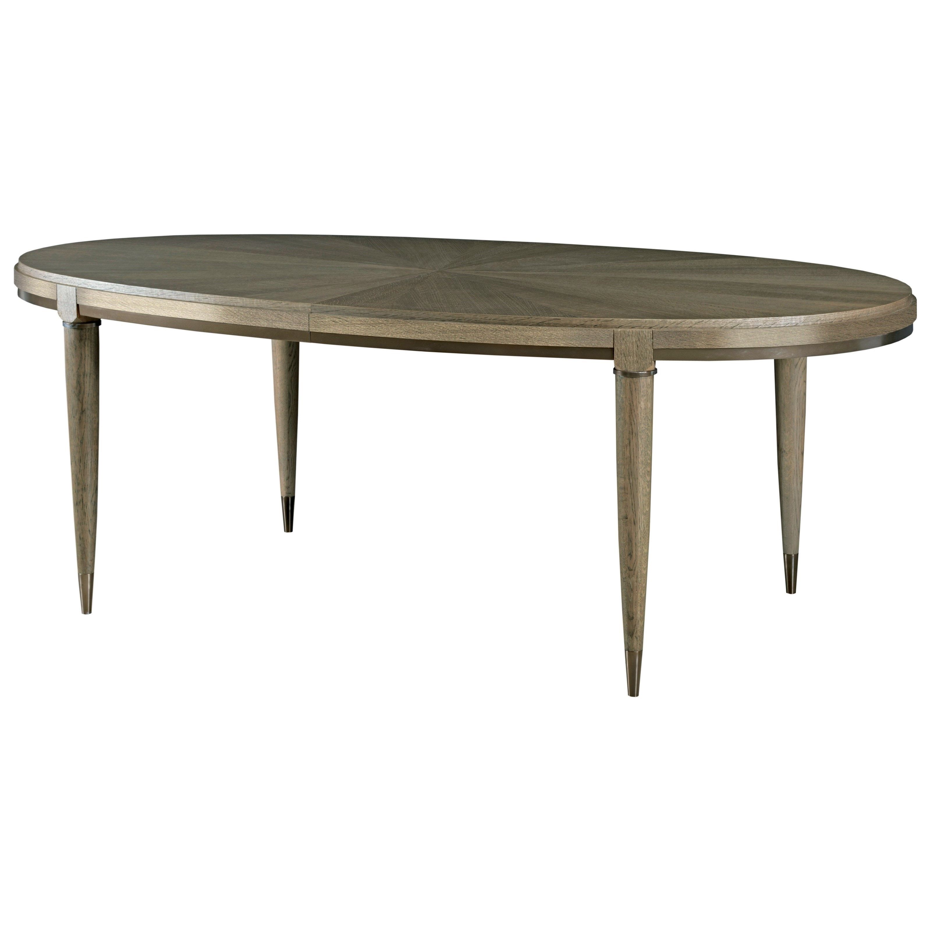 Newest Magnolia Home Array Dining Tables By Joanna Gaines With Regard To American Drew Ad Modern Classics Contemporary Oval Lloyd Dining (View 24 of 25)