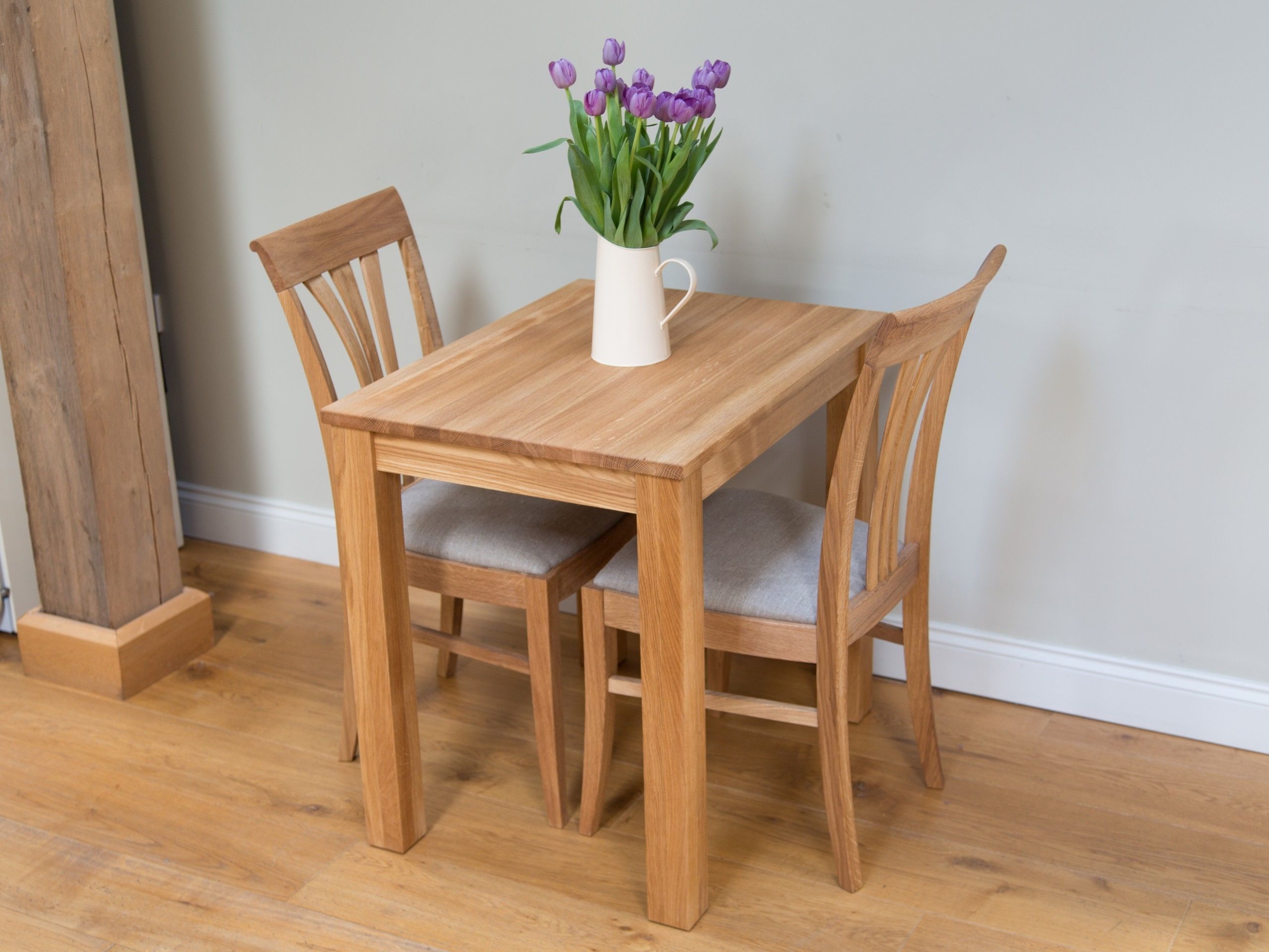 Oak Kitchen Table Chair Dining Set From Top Furniture, At A Table Inside Trendy Dining Tables And Chairs For Two (View 6 of 25)