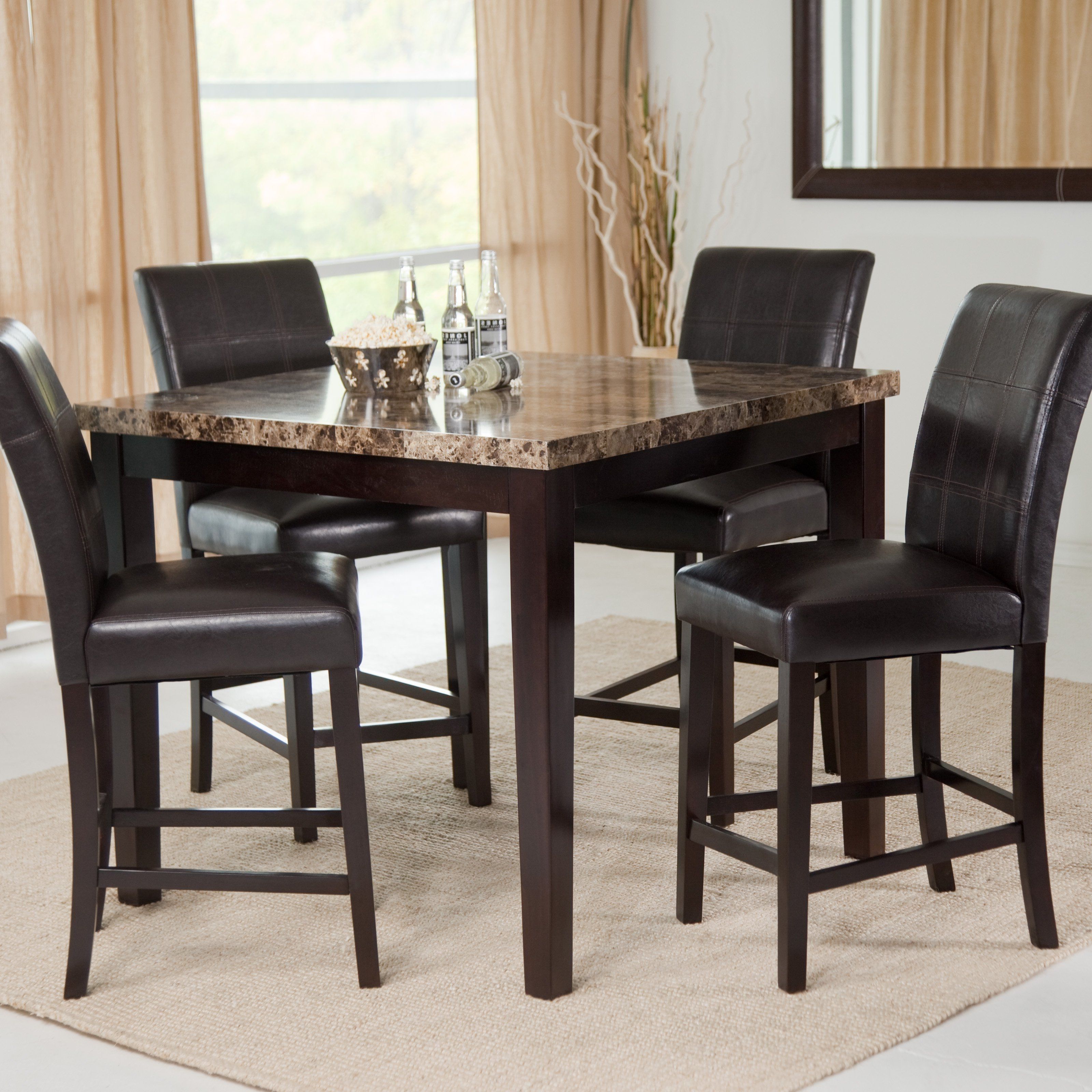 Palazzo 6 Piece Rectangle Dining Sets With Joss Side Chairs For Well Liked Have To Have It. Palazzo 5 Piece Counter Height Dining Set – $449.98 (Photo 13 of 25)