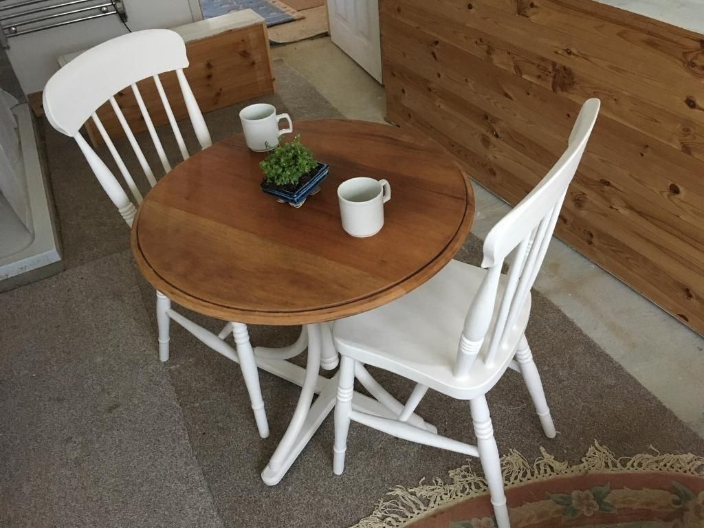 Popular Ivory Painted Dining Tables Throughout Dining Table And Chairs Conservatory Kitchen Pine Hand Painted In (Photo 24 of 25)