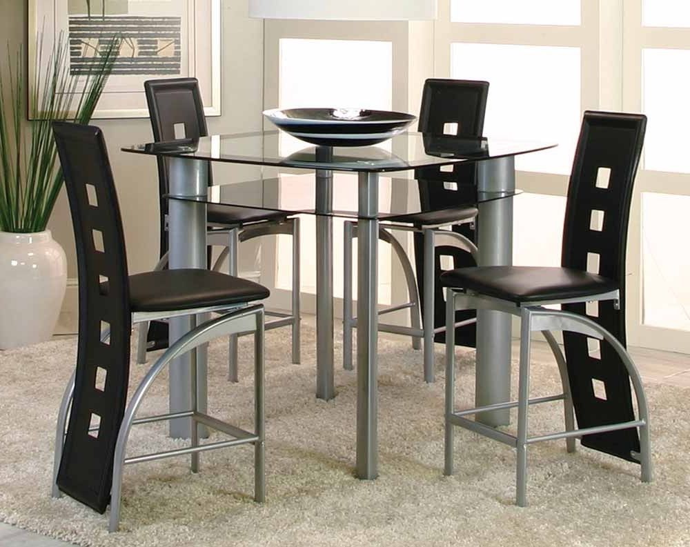 Popular Valencia 5 Piece Counter Height Dining Set (Photo 1 of 25)