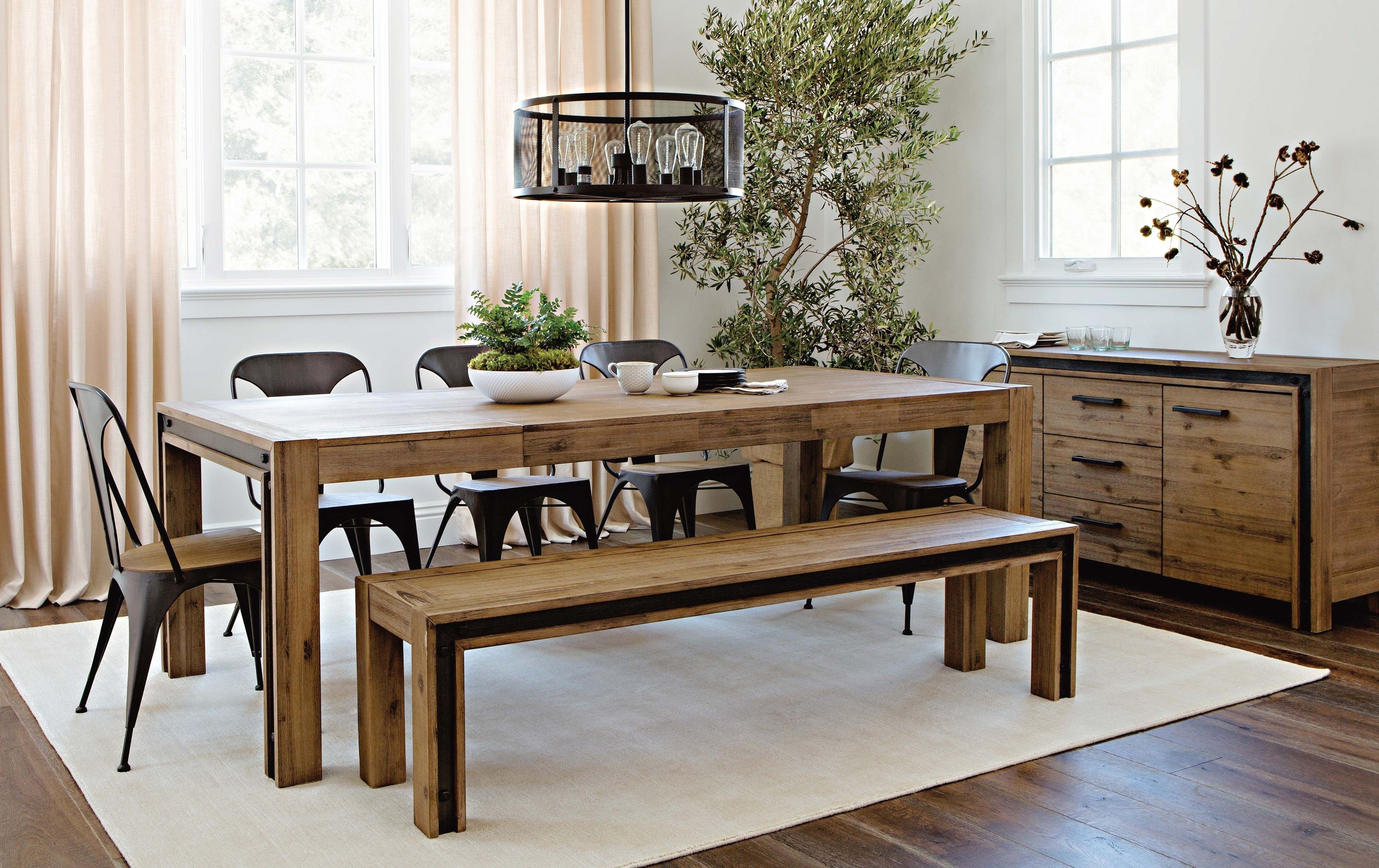 Recent Amos Extension Dining Table, Grey (Photo 7 of 25)