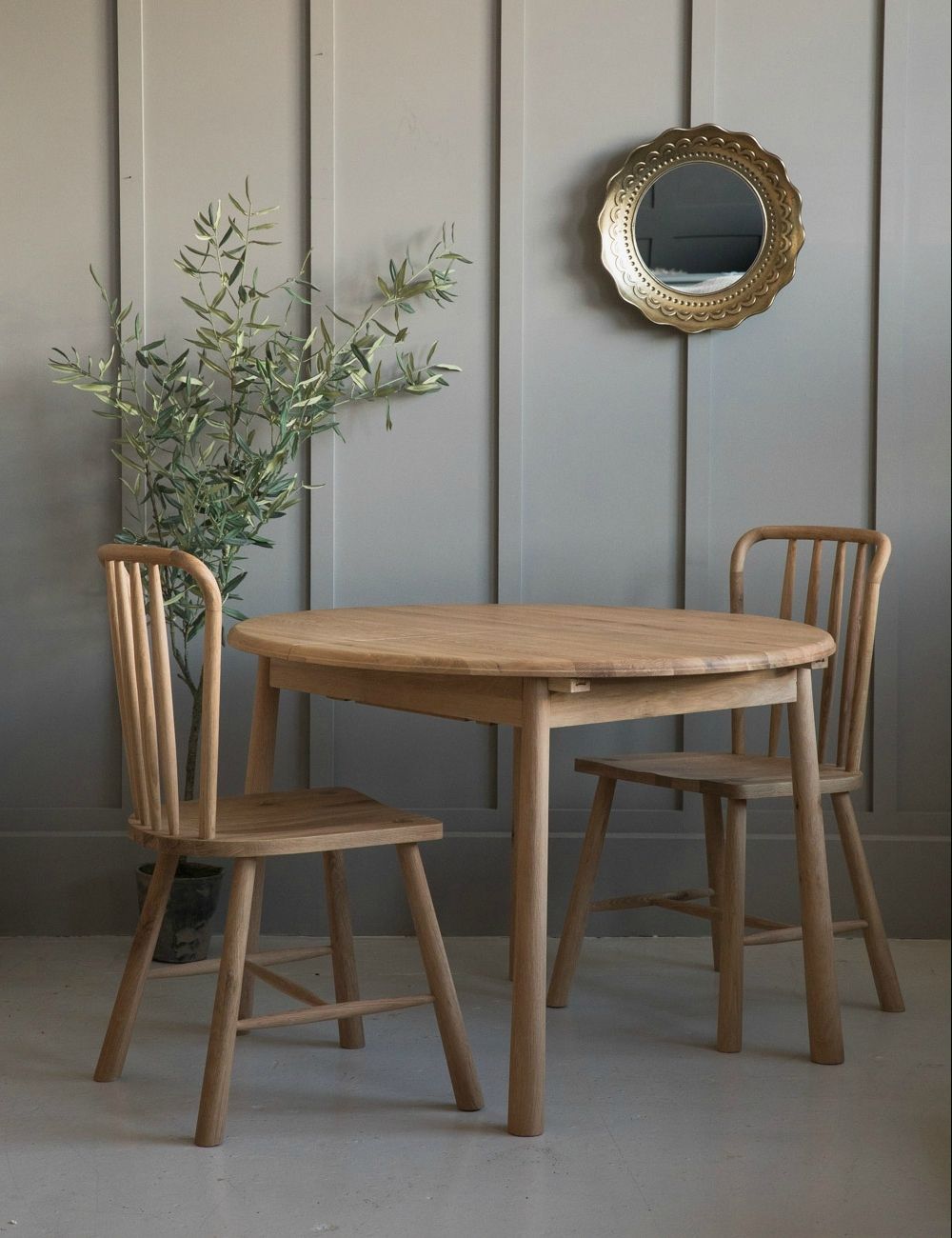 Round Extending Dining Tables Intended For Preferred Nordic Round Extending Dining Table At Rose & Grey (View 3 of 25)