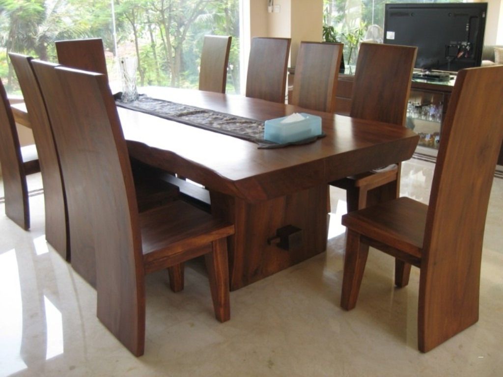 Solid Wood Dining Tables Inside Most Current Modern Wood Dining Room Tables Extraordinary Solid Wood Dining Table (Photo 3 of 25)