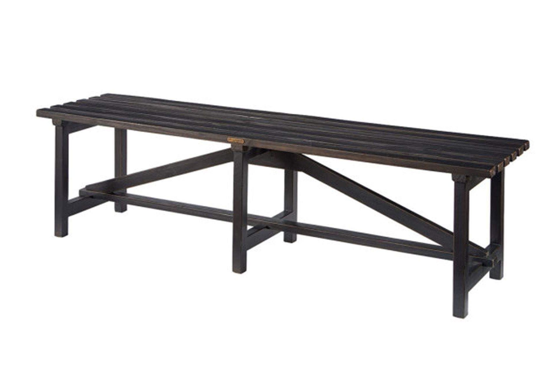This Handsome Versatile Open Slat Bench From Magnolia Homejoanna In Latest Magnolia Home Taper Turned Bench Gathering Tables With Zinc Top (View 12 of 25)