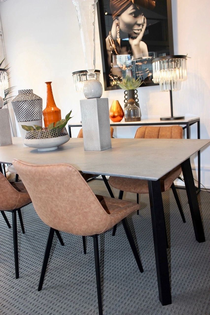 Tokyo Dining Tables Throughout Most Recent Tokyo Dining Table In Caesarstone Rugged Concrete (Photo 22 of 25)
