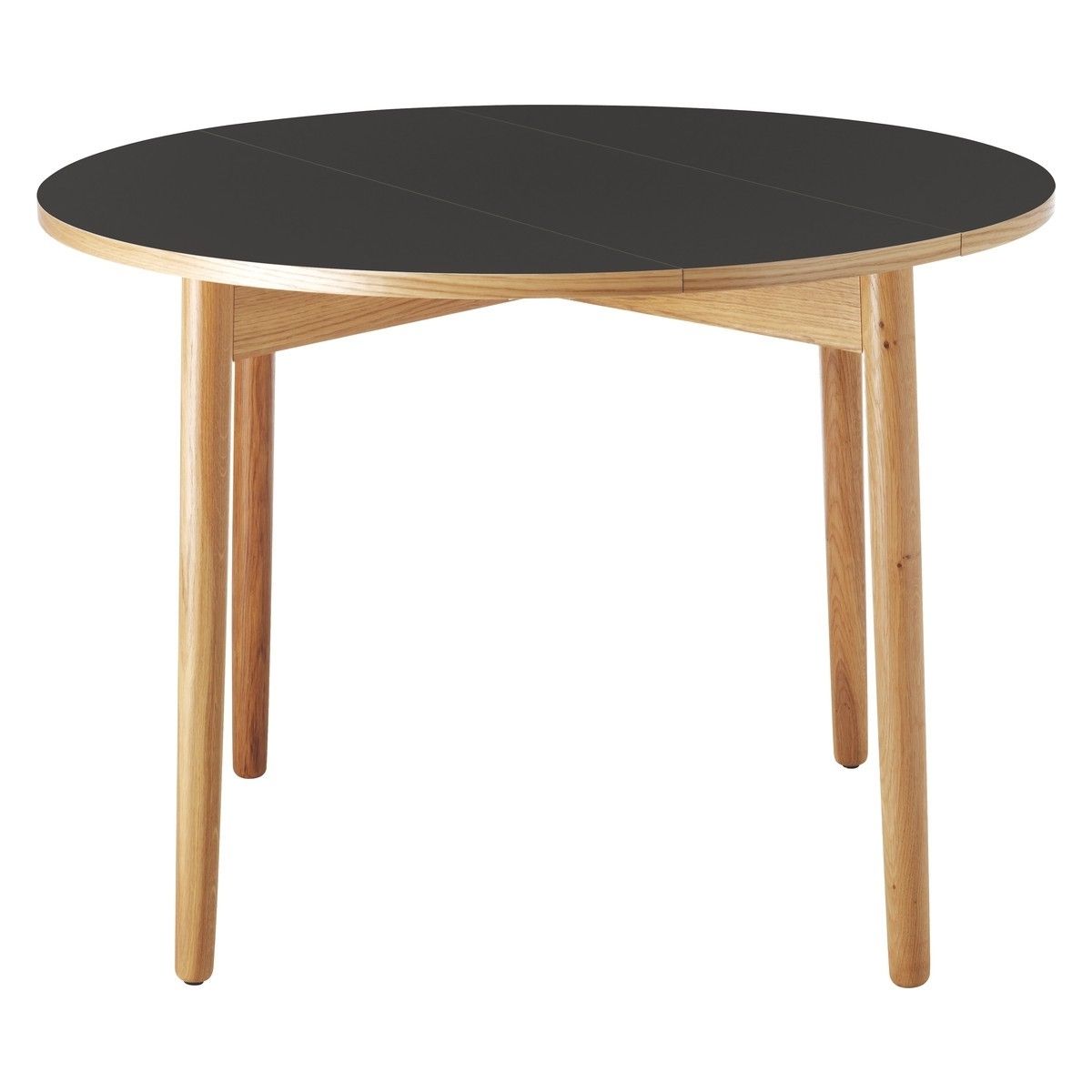Well Known 4 Seat Dining Tables In Suki 2 4 Seat Black Folding Round Dining Table (Photo 24 of 25)