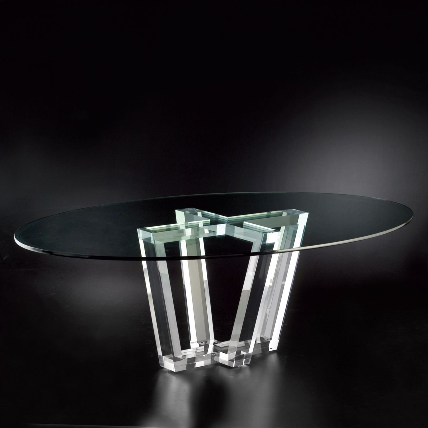 Well Known Acrylic Dining Tables Inside Allan Knightacrylic (View 13 of 25)