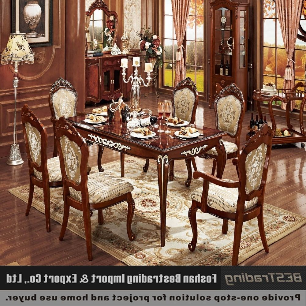 Well Known Beech Dining Tables And Chairs Regarding Solid Wood Beech Wood Dining Table Set Furniture – Buy Marble Table (Photo 21 of 25)