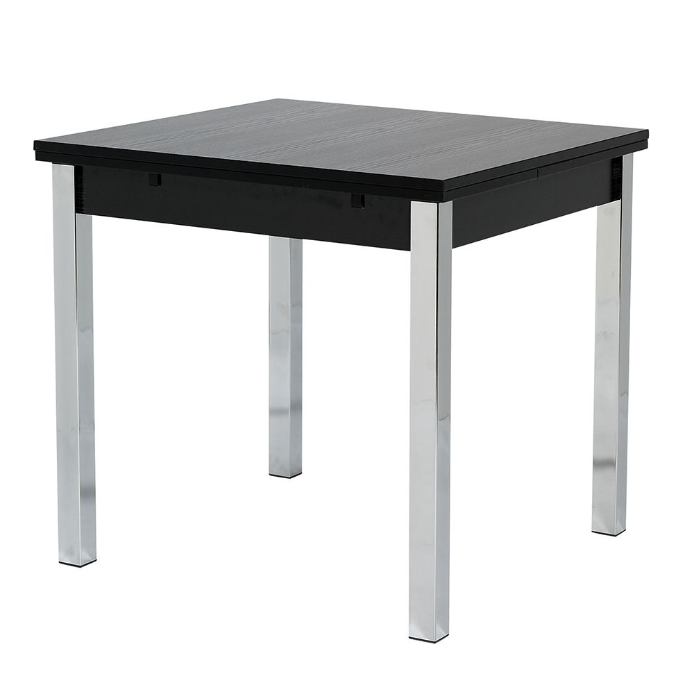 Well Known Designa Extending Dining Table Black – Crazy House Furniturecrazy Regarding Black Extending Dining Tables (Photo 8 of 25)