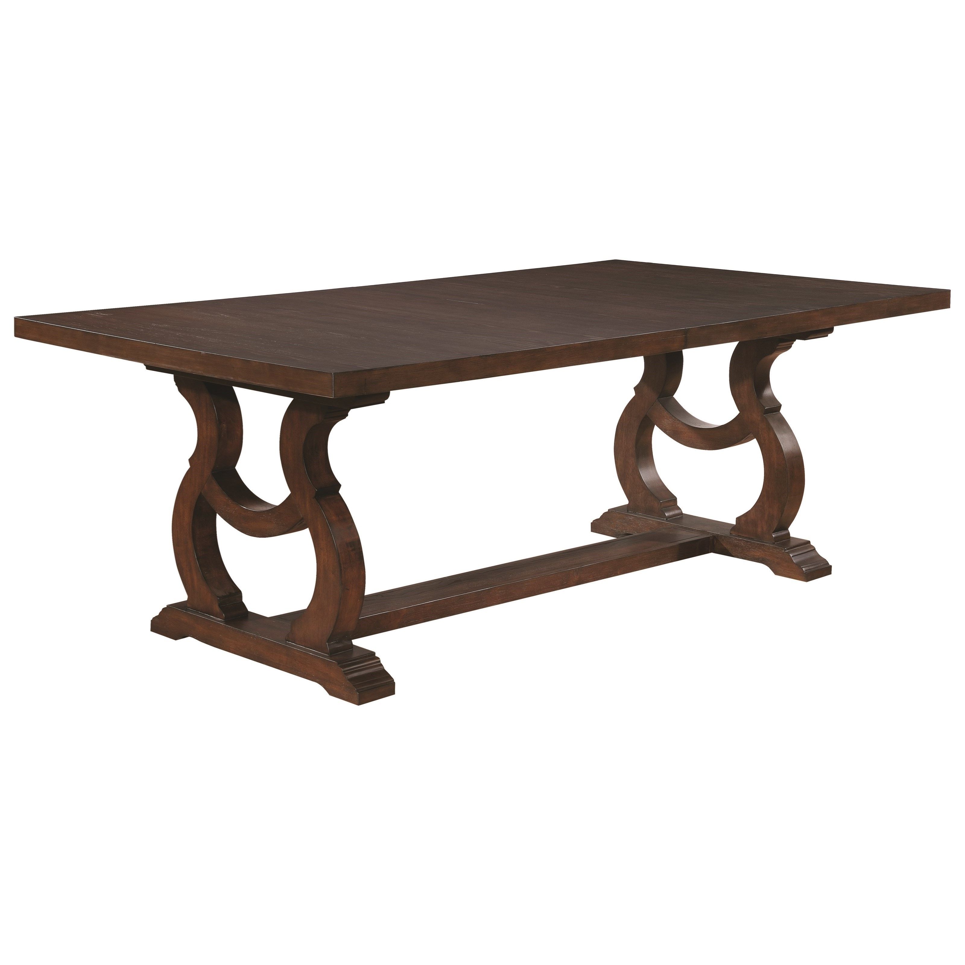 Well Known Java Dining Tables Intended For Scott Living Glen Cove Antique Java Traditional Dining Table With (View 9 of 25)