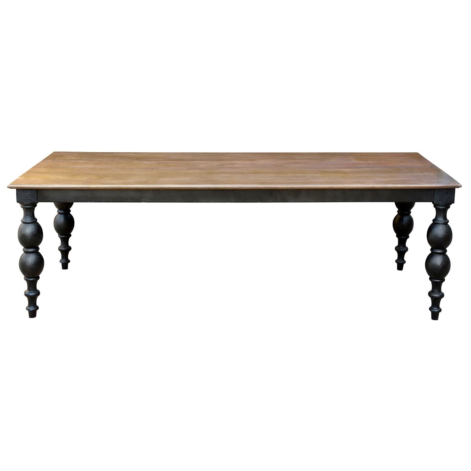 Well Known Mango Wood/iron Dining Tables For Large Dining Table Cambridge Collection (View 14 of 25)