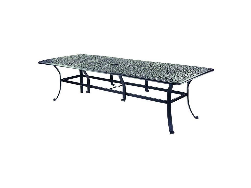 Well Liked Outdoor Sienna Dining Tables Regarding Sienna 42" X 108" Rectangular Dining Table – Hauser's Patio (View 11 of 25)