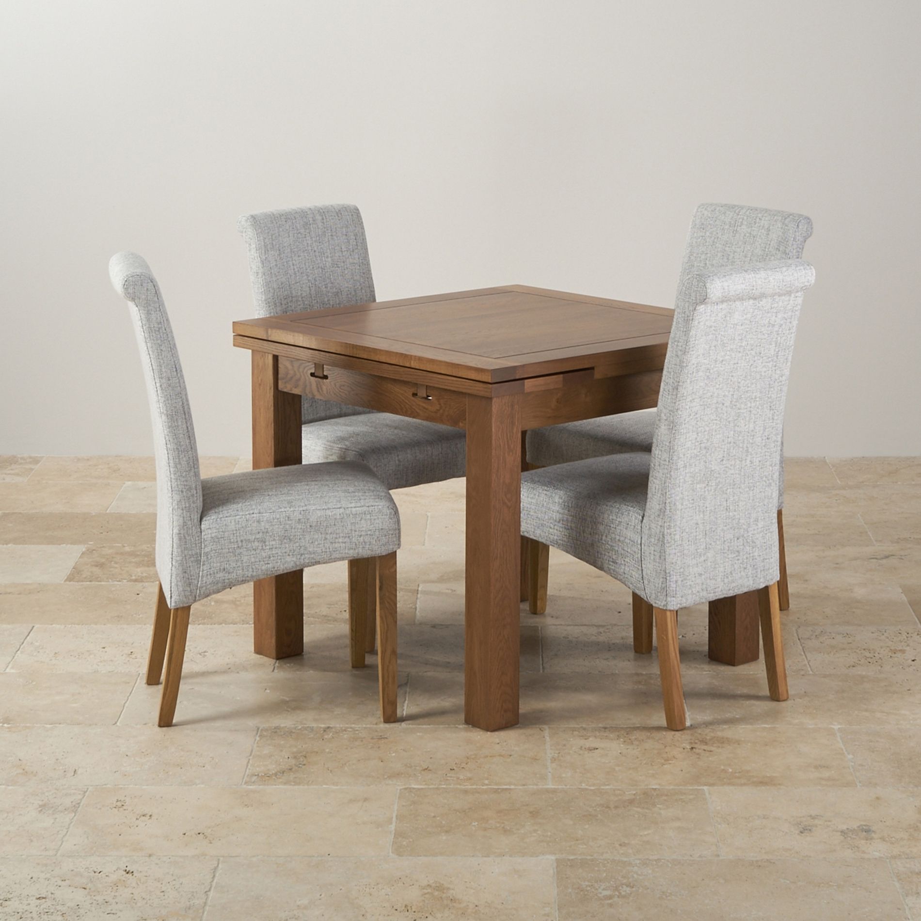 Well Liked Square Extendable Dining Tables And Chairs With Square Oak Dining Tabl Square Oak Dining Table For 4 2018 Round (View 18 of 25)