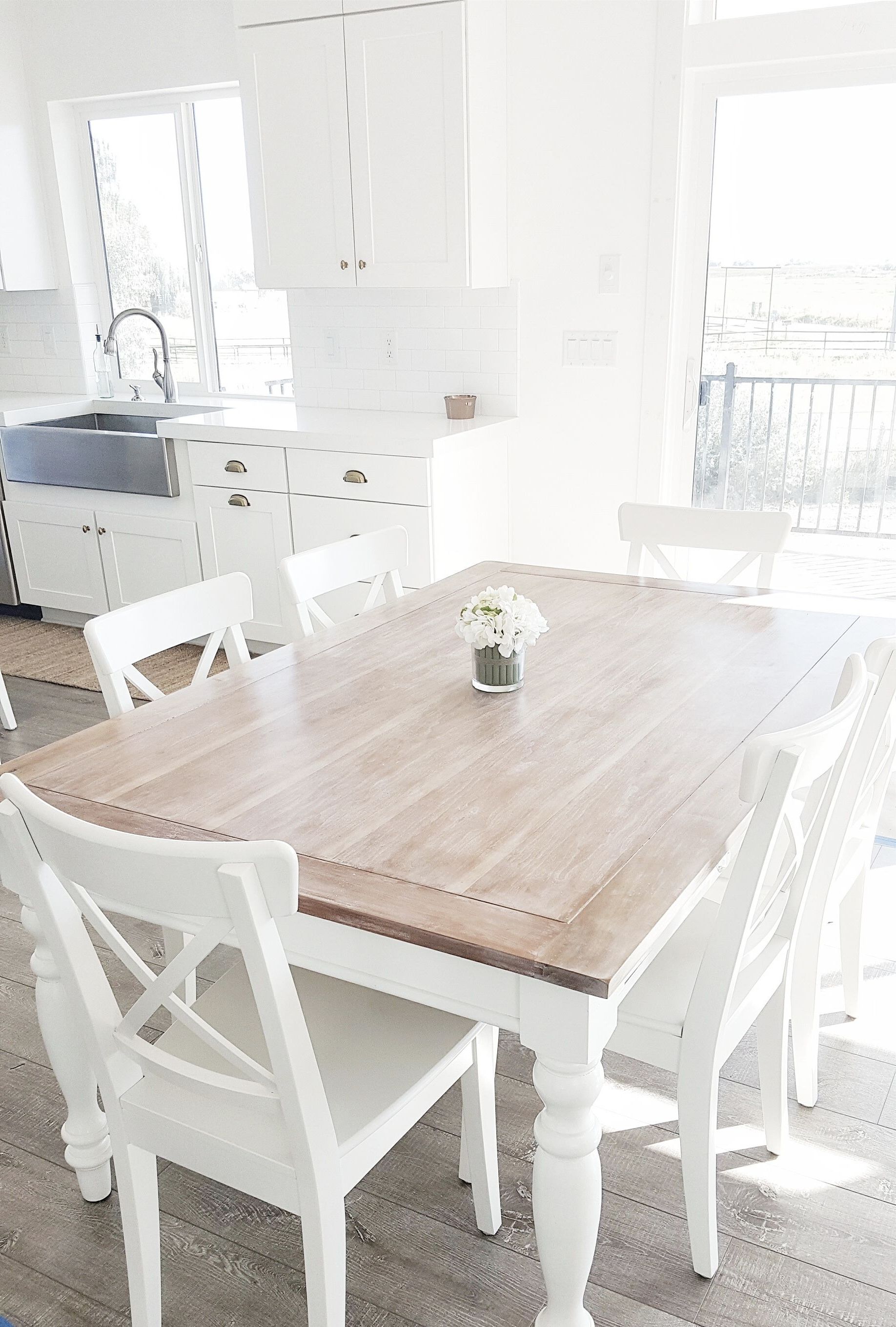White Dining Tables For Latest Whitelanedecor @whitelanedecor Dining Room Table, Liming Wax Table (View 3 of 25)