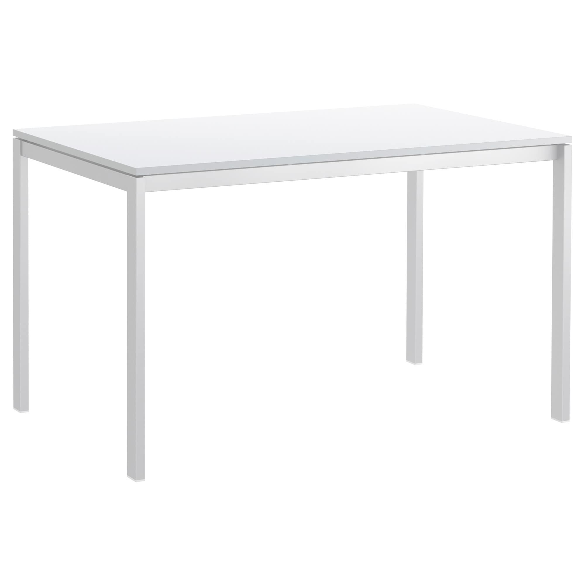 White Melamine Dining Tables Throughout Most Recently Released Melltorp Table White 125 X 75 Cm – Ikea (View 17 of 25)