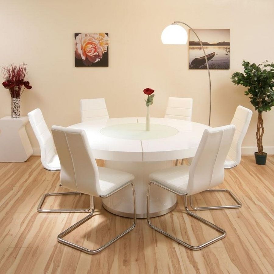 Why Should You Choose White Dining Table And Chairs – Home Decor Ideas Within Favorite Gloss White Dining Tables (Photo 17 of 25)