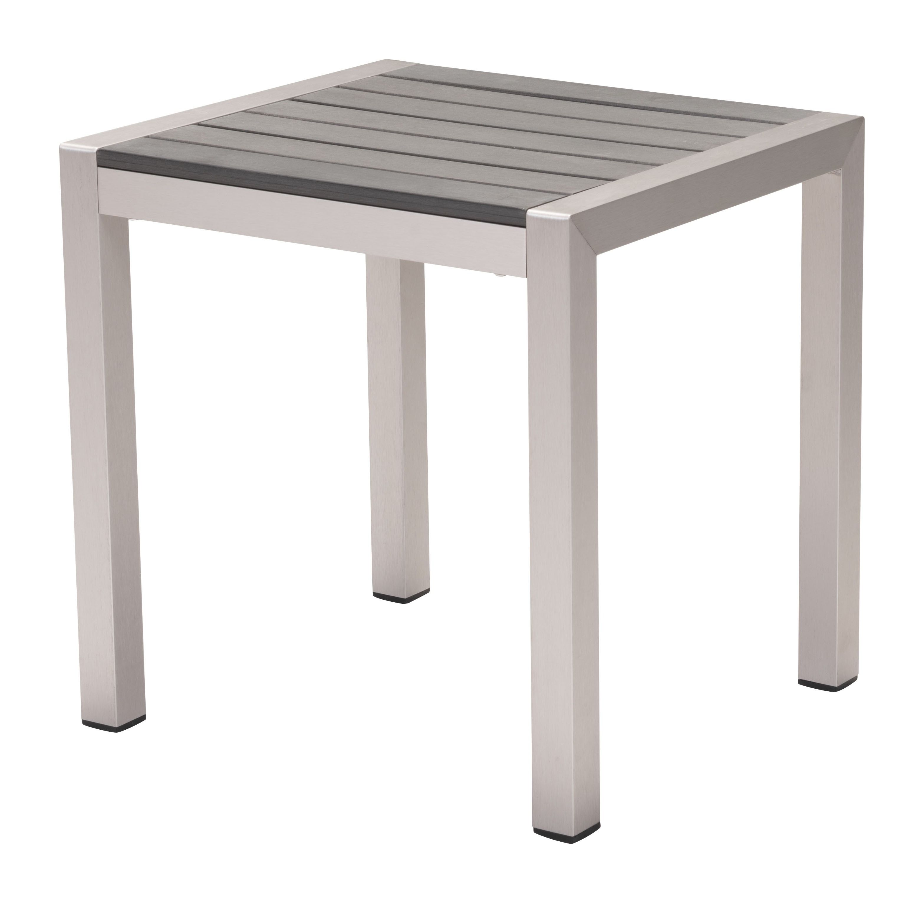 Widely Used Carly Indoor/outdoor Side Table, Gray Intended For Carly Rectangle Dining Tables (View 13 of 25)
