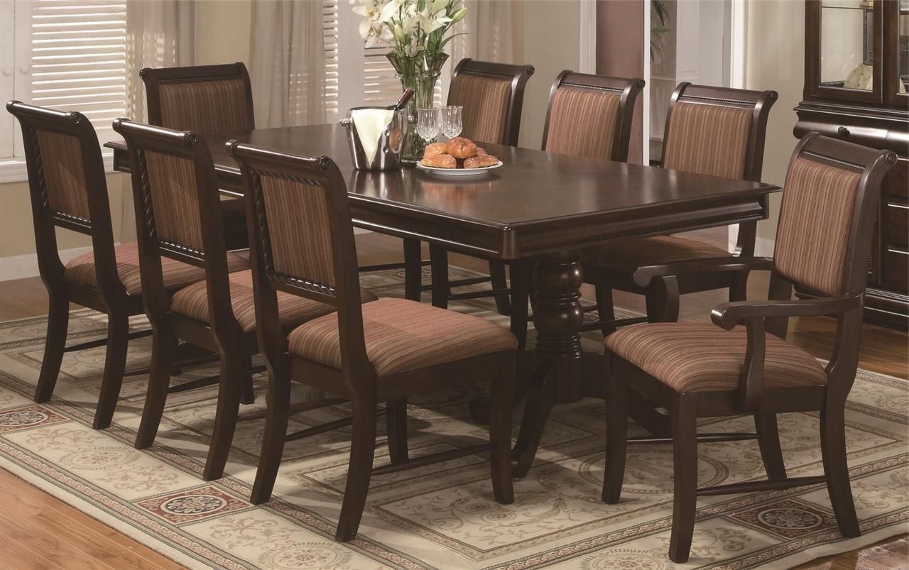 Featured Photo of 25 Best Ideas Dining Tables and 8 Chairs Sets