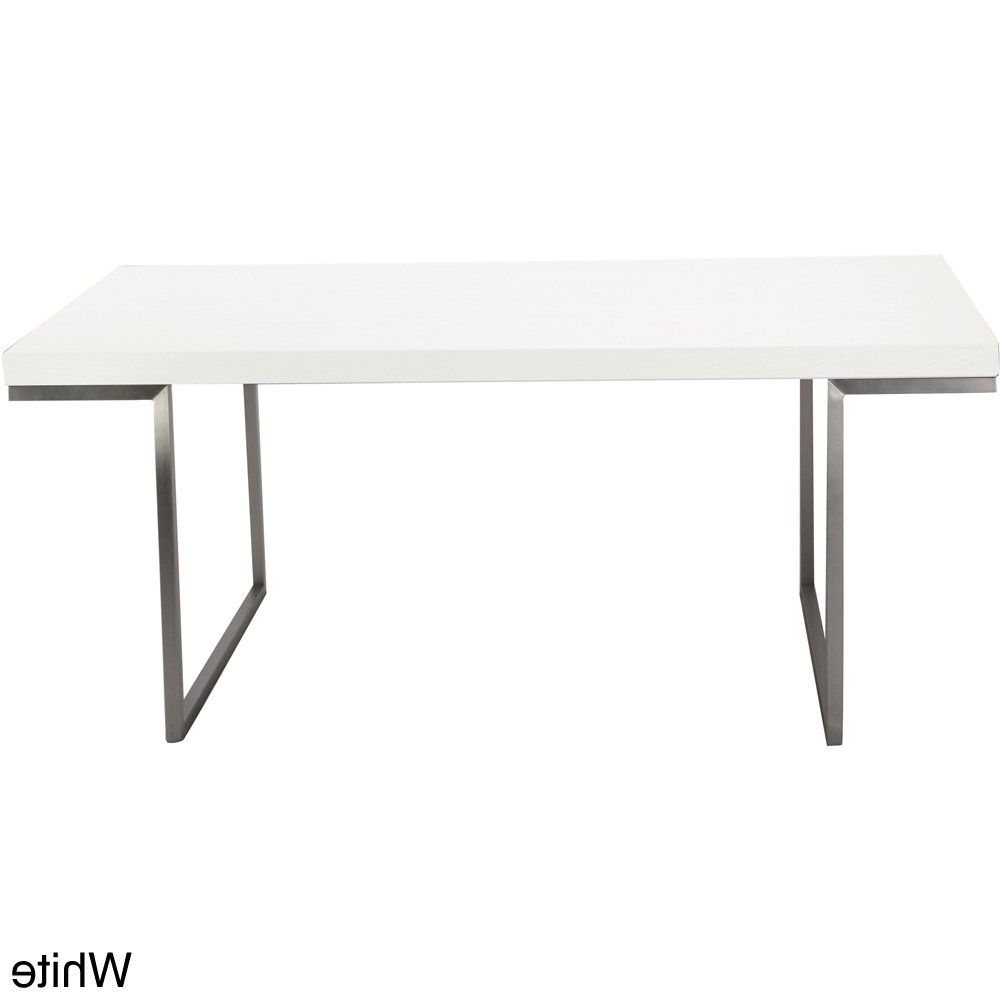 Widely Used Isabella Dining Tables Intended For Shop Aurelle Home White Lacquer Rectangle Dining Table – On Sale (Photo 14 of 25)