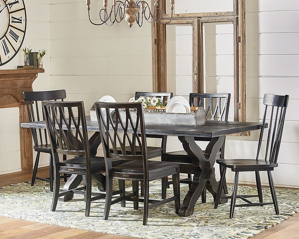 Widely Used Sawbuck + Camden – Magnolia Home For Magnolia Home Sawbuck Dining Tables (View 1 of 25)