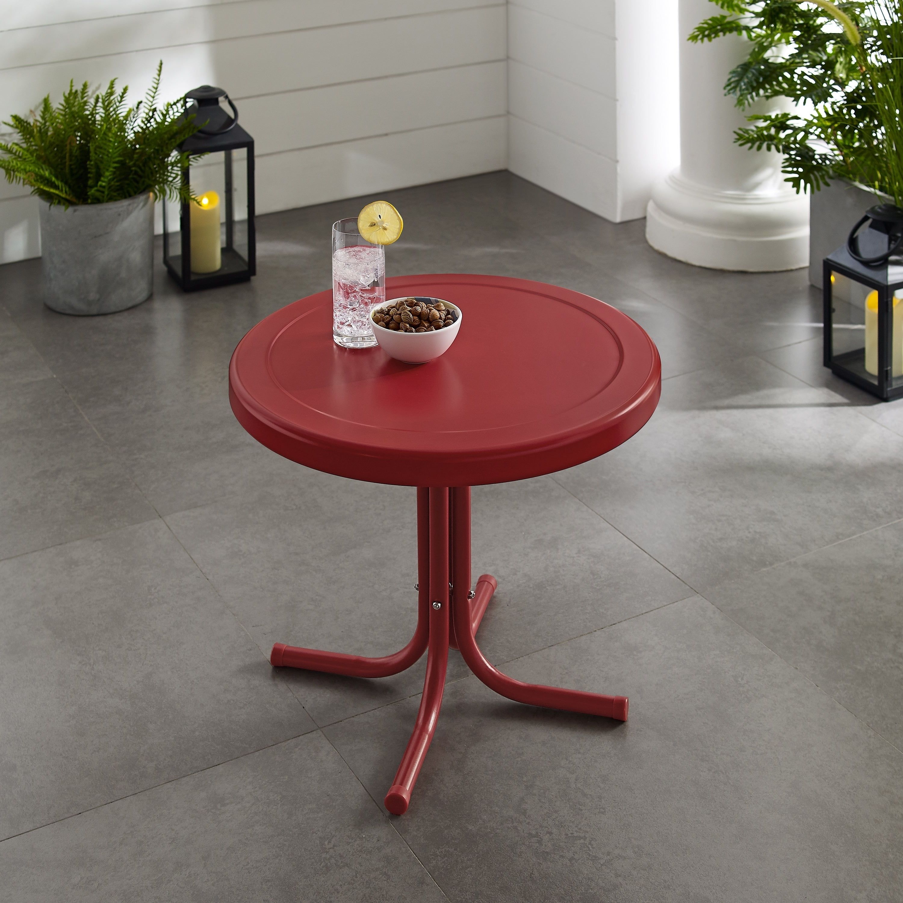 Find Great Outdoor Throughout Favorite Bate Red Retro 3 Piece Dining Sets (View 15 of 25)