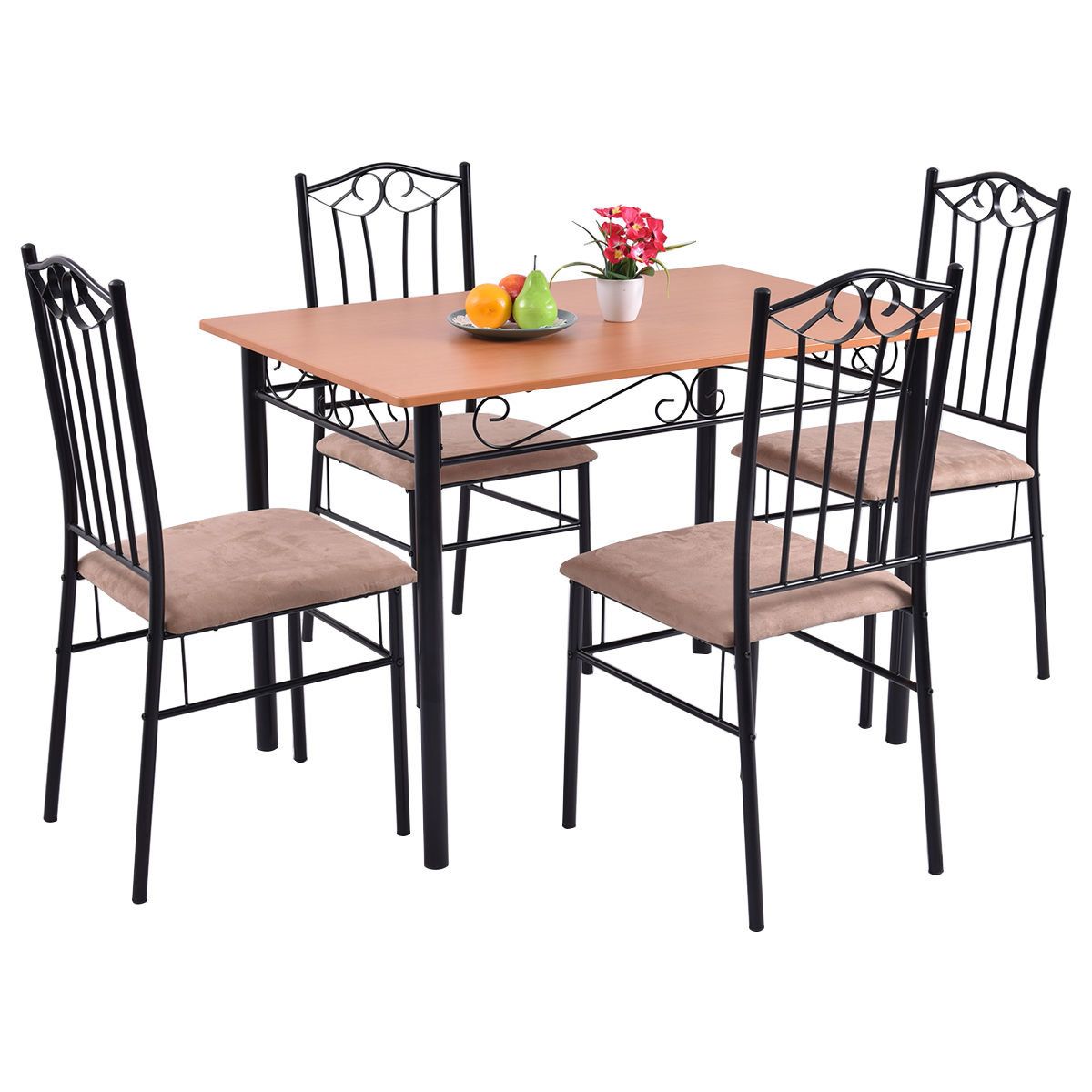 Featured Photo of 2024 Latest Rossi 5 Piece Dining Sets