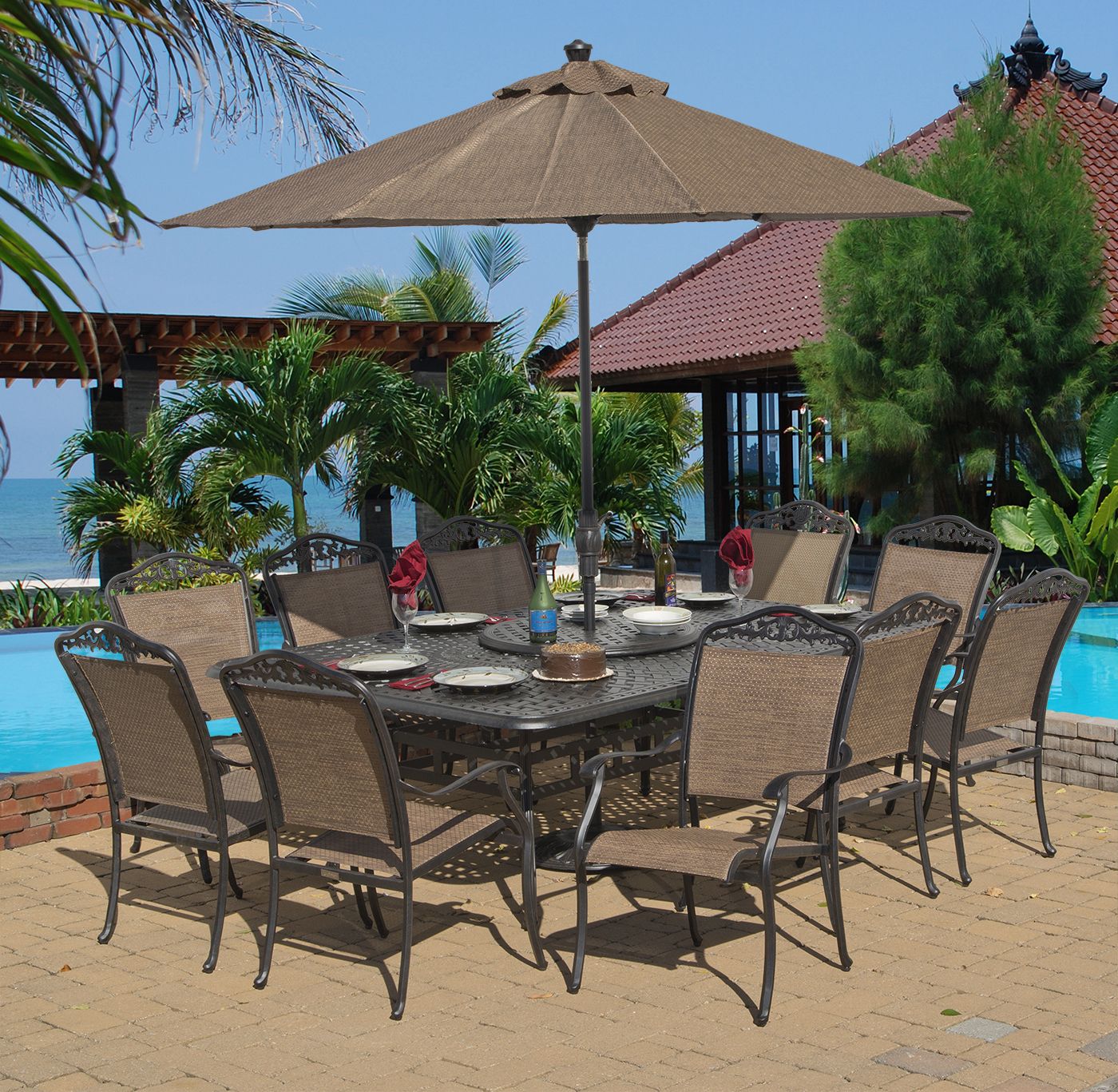 Most Recently Released St. Croix Dining Set Of 11 (mf) Regarding Saintcroix 3 Piece Dining Sets (Photo 23 of 25)